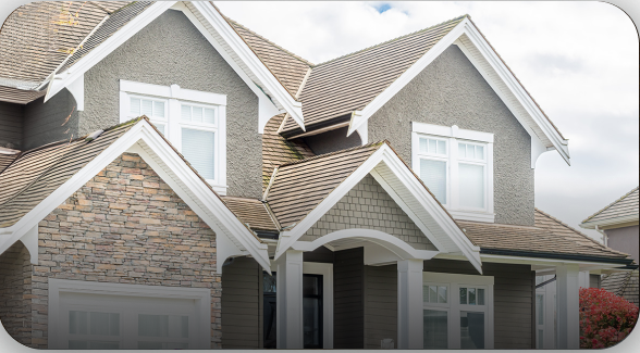 upper middle class home