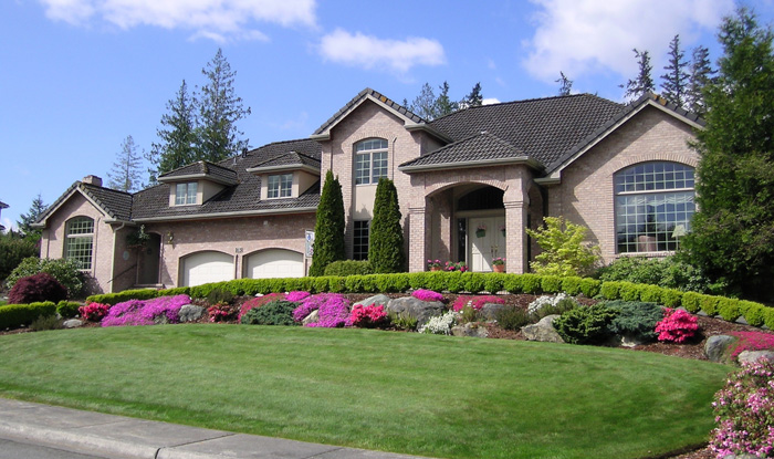 large mansion style home